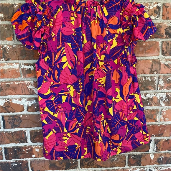 Monkey print novelty top - Picture 6 of 6